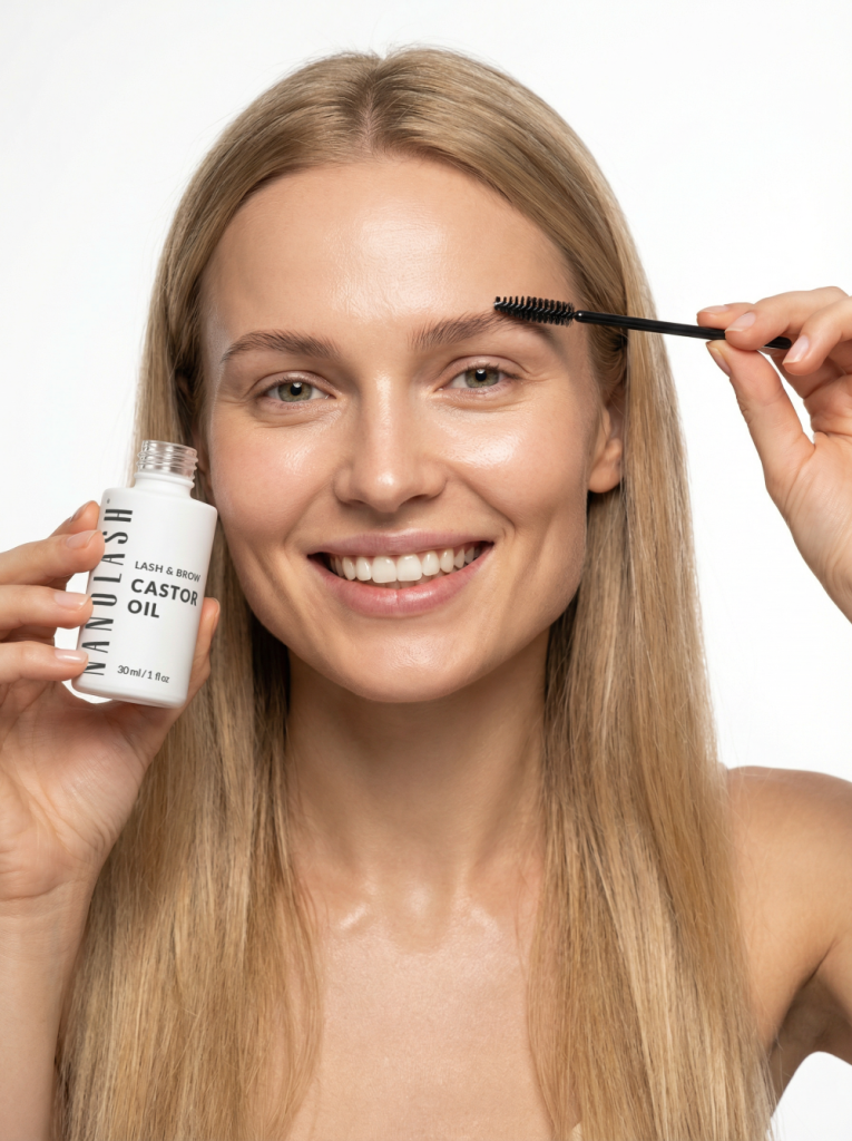 risiiniöljy ripset nanolash